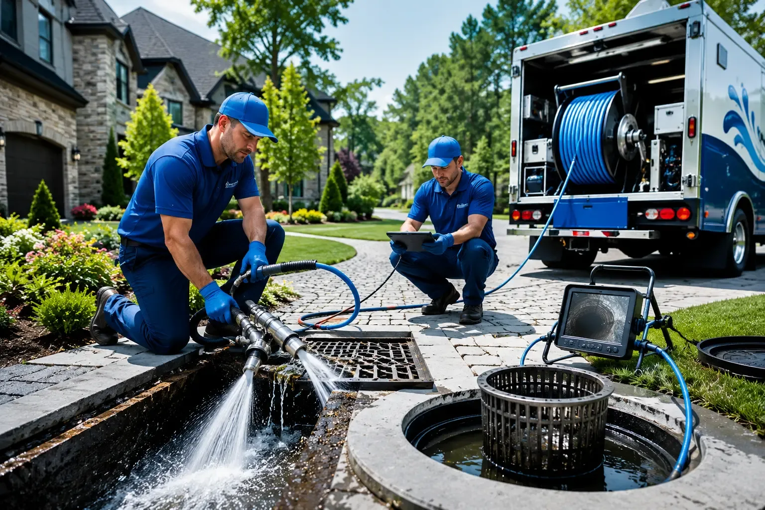 Local outdoor drain cleaning professionals in Hudson, OH